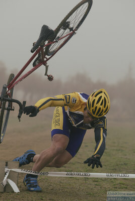 Where did my bike go? Cyclocross 2002 — AbbiOrca cycling race photography