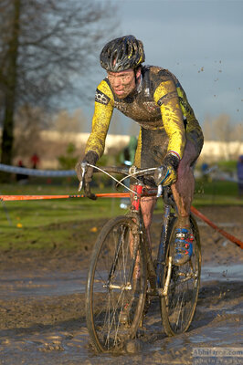 Jonathan Page, winner elite men Saturn 2003 Cyclocross National Championships — AbbiOrca cycling race photography