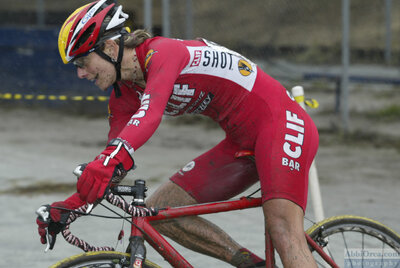 Gina Hall, Clif Bar. Cyclocross 2002 — AbbiOrca cycling race photography