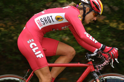 Gina Hall, Clif Bar. Cyclocross 2002 — AbbiOrca cycling race photography