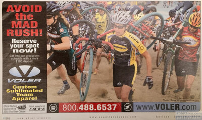 Voler Advertisement — AbbiOrca published cycling photography