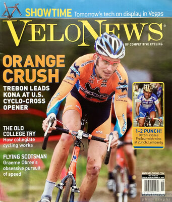 Ryan Trebon VeloNews Cover 2005 — AbbiOrca published cycling photography