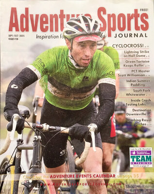 Adventure Sports magazine, September 2005 — AbbiOrca published cycling photography